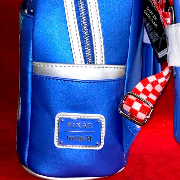 Loungefly Pixar Toy Story Pizza Planet Spaceport Entry Mini Backpack - Picture 4 of 5